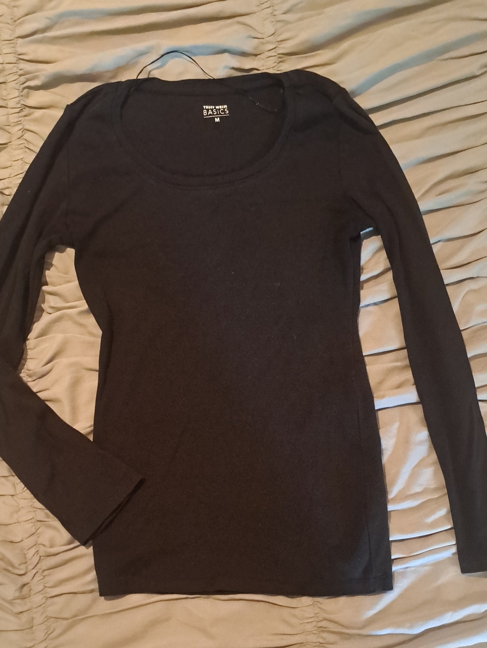 Black Long Sleeve Top